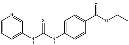 Ethyl 4-{[(pyridin-3-yl)carbamothioyl]amino}-benzoate 结构式