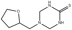 5-(Tetrahydrofuran-2-ylmethyl)-1,4,5,6-tetrahydro-1,3,5-triazine-2-thiol|5-(四氢呋喃-2-基甲基)-1,4,5,6-四氢-1,3,5-三嗪-2-硫醇