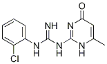 N-(2-氯苯基)-N'-(6-甲基-4-氧代-1,4-二氢嘧啶-2-基)胍,857413-65-1,结构式