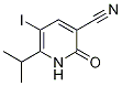 5-Iodo-6-isopropyl-2-oxo-1,2-dihydro-3-pyridinecarbonitrile 结构式