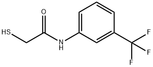 2-硫基-N-[3-(三氟甲基)苯基]乙酰胺,34282-26-3,结构式