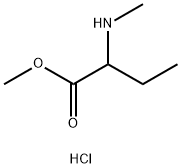 Methyl 2-(methylamino)butanoate hydrochloride Struktur