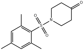 1-(Mesitylsulfonyl)piperidin-4-one Structure