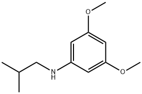 N-异丁基-3,5-二甲氧基苯胺, 108103-35-1, 结构式