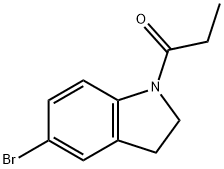 5-Bromo-1-propionylindoline Structure