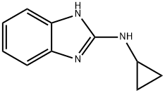 1H-苯并咪唑-2-基-环丙基-胺 结构式