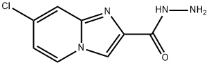 7-氯咪唑并[1,2-A]吡啶-2-碳酰肼 结构式