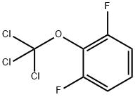 1,3-Difluoro-2-(trichloromethoxy)benzene 化学構造式