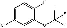 4-Chloro-1-fluoro-2-(trifluoromethoxy)benzene,1404194-76-8,结构式