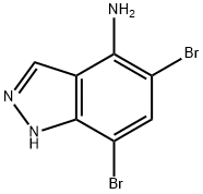5,7-Dibromo-1H-indazol-4-amine
