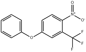 1-Nitro-4-phenoxy-2-(trifluoromethyl)benzene 化学構造式