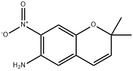 2,2-Dimethyl-7-nitro-2H-chromen-6-amine Struktur