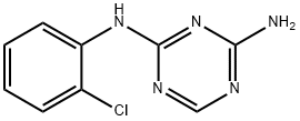 N-(2-氯苯基)-1,3,5-三嗪-2,4-二胺,717-92-0,结构式