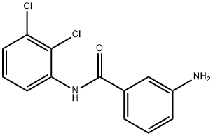 3-AMINO-N-(2,3-DICHLOROPHENYL)BENZAMIDE 结构式