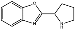 2-(2-	吡咯烷)-1,3-苯并恶唑, 885461-58-5, 结构式