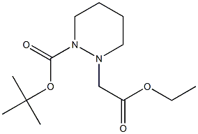 tert-butyl 2-(2-ethoxy-2-oxoethyl)tetrahydro-1(2H)-pyridazinecarboxylate|2-(2-乙氧基-2-氧乙基)四氢哒嗪-1(2H)-羧酸叔丁酯