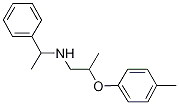 2-(4-Methylphenoxy)-N-(1-phenylethyl)-1-propanamine|