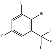 2-Bromo-3,5-difluorobenzotrifluoride Structure