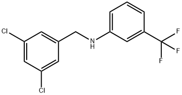 N-(3,5-Dichlorobenzyl)-3-(trifluoromethyl)aniline Structure