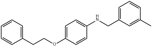 1040693-82-0 N-(3-Methylbenzyl)-4-(phenethyloxy)aniline