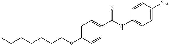 N-(4-Aminophenyl)-4-(heptyloxy)benzamide 结构式