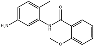 N-(5-Amino-2-methylphenyl)-2-methoxybenzamide Struktur