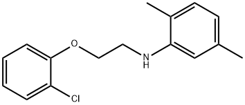 N-[2-(2-Chlorophenoxy)ethyl]-2,5-dimethylaniline Structure