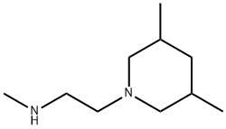 N-[2-(3,5-Dimethylpiperidin-1-yl)ethyl]-N-methylamine Structure