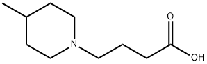 4-(4-methylpiperidin-1-yl)butanoic acid Structure