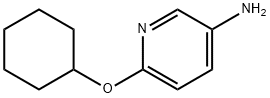 6-(环己氧基)吡啶-3-胺 结构式