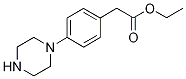 Ethyl  (4-Piperazin-1-ylphenyl)acetate Structure