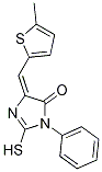 894500-69-7 (5E)-2-mercapto-5-[(5-methyl-2-thienyl)methylene]-3-phenyl-3,5-dihydro-4H-imidazol-4-one