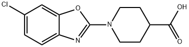 1-(6-chloro-1,3-benzoxazol-2-yl)piperidine-4-carboxylic acid|