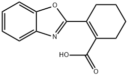 2-(1,3-benzoxazol-2-yl)cyclohex-1-ene-1-carboxylic acid,921061-46-3,结构式