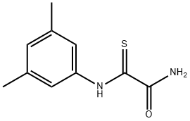 2-((3,5-二甲基苯基)氨基)-2-硫代乙酰胺 结构式