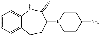 3-(4-aminopiperidin-1-yl)-1,3,4,5-tetrahydro-2H-1-benzazepin-2-one