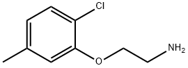 [2-(2-氯-5-甲基苯氧基)乙基]胺盐酸盐 结构式