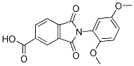 2-(2,5-dimethoxyphenyl)-1,3-dioxoisoindoline-5-carboxylic acid|2-(2,5-二甲氧苯基)-1,3-二氧代异吲哚啉-5-羧酸