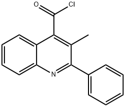 3-methyl-2-phenylquinoline-4-carbonyl chloride|3-甲基-2-苯基-4-喹啉甲酰氯