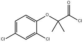 2-(2,4-dichlorophenoxy)-2-methylpropanoyl chloride Structure