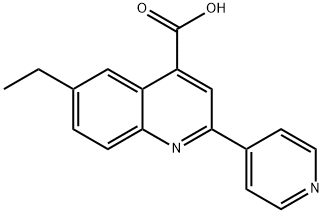 6-ethyl-2-pyridin-4-ylquinoline-4-carboxylic acid|6-乙基-2-吡啶-4-基-喹啉-4-羧酸