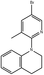 1-(5-Bromo-3-methyl-2-pyridinyl)-1,2,3,4-tetrahydroquinoline|