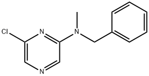 N-苄基-6-氯-N-甲基吡嗪-2-胺,629657-99-4,结构式