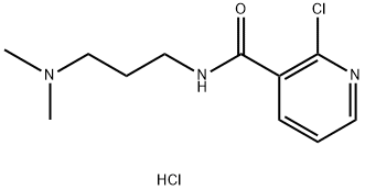 2-Chloro-N-[3-(dimethylamino)propyl]nicotinamidehydrochloride,1220037-91-1,结构式