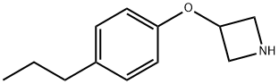 3-(4-Propylphenoxy)azetidine Struktur