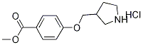 Methyl 4-(3-pyrrolidinylmethoxy)benzoatehydrochloride|