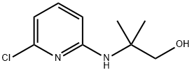 2-[(6-Chloro-2-pyridinyl)amino]-2-methyl-1-propanol,1219963-87-7,结构式