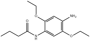 N-(4-Amino-2,5-diethoxy-phenyl)-butyramide Struktur