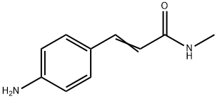 3-(4-Aminophenyl)-N-methylacrylamide Structure