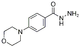 4-Morpholinobenzenecarbohydrazide Structure